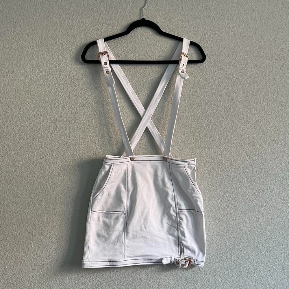 For Love And Lemons White Mini Skirt